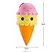 WATINC 9 inch Jumbo Three-Color ice Cream Squishes Lovely Toy Stress Relief Soft Toy Slow Rising Squeeze Toys(Three-Color ice Cream)