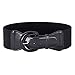 GRACE KARIN Wide Corset Belt Decorative Chunky Leather Belt for Women (S,Black)