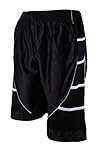 North 15 Men's Long Athletic Mesh Shorts with Side Pockets