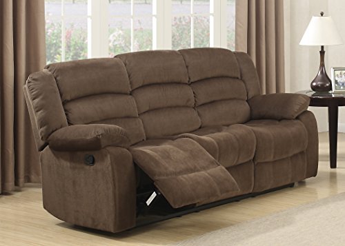 Christies Home Living 2 Piece Bill Contemporary Reclining Room Set, Brown