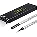 Rollerball Pen Refills for Penneed G5/G6/G8 Pens, Parker Waterman Compatible Rollerball Pen Refills Metal Standard Size Swiss roller ball Fine Point 0.7mm (Pack of 10) (Black Ink)