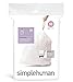 Simplehuman Bin Trash Can Bags Liners New 45l Litres Size M Box Pack of 20