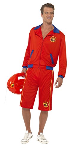 Baywatch Beach Men's Lifeguard Costume (Large)