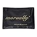 Morvally 24 inches Long Straight Lace Front Wigs 1001# Platinum White Natural Heat Resistant Synthetic Hair Free Part Half Hand Tied Glueless Wig for Cosplay Daily Wear