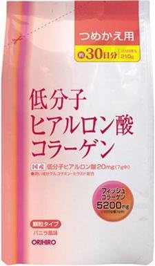 Amazon オリヒロ 低分子ヒアルロン酸コラーゲン詰替 210g おもちゃ おもちゃ