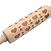 alextreme Christmas Embossing Rolling Pin Christmas Gingerbread Cookies Rolling Pin