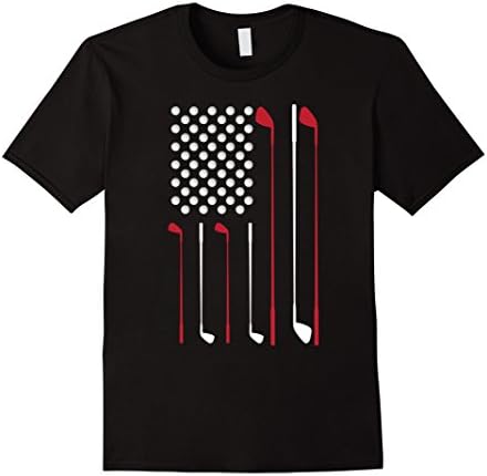 Golf American Flag T-Shirt