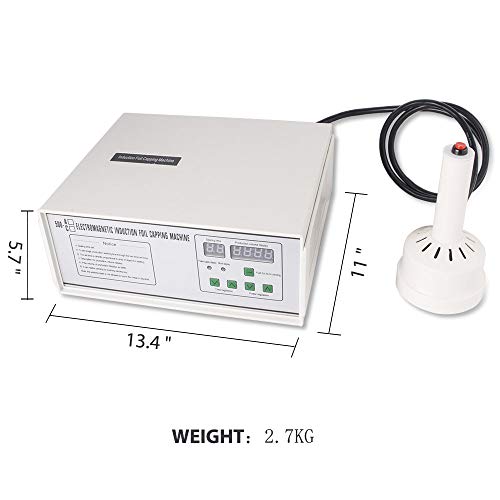 DPL Manual Induction Sealer Bottle Caps Sealing Machine 20 mm - 100mm Bottle vacuum Sealer Machine Food Sealer 110V