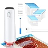 Vacuum Sealer, 25 PCS Handheld Food Vacuum Sealer