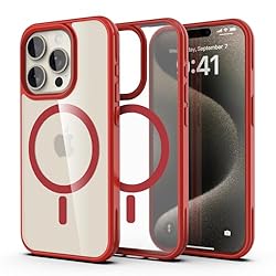 SUCGLES for iPhone 15 Pro Max Case with MagSafe