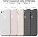 TOZO for iPhone 7 Case iPhone 8 Case, PP Ultra Thin [0.35mm] World's Thinest Protect Hard Case [ Semi-transparent ] Lightweight 4.7 inch. [Matte Frost White]