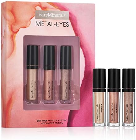 Amazon ベアミネラル メタル アイ ジェン ヌード メタリックリキッド