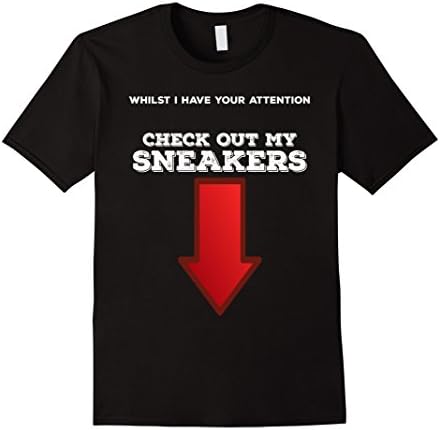 Mens Funny Sneakerhead T-Shirt Small Black
