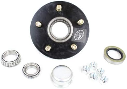 SOUTHWEST WHEEL 5-Hole, 5.5" Bolt Circle Idler Hub for 3,500 lb. Axles
