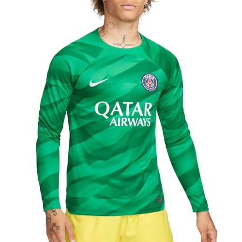 NIKE PSG Paris Saint-Germain Season 2023/2024 Official Home Stadium Goalkeeper Mens Nike T-Shirt M