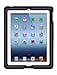 Bobj Rugged Case for iPad 4, iPad 3, iPad 2 (not for iPad Air) - BobjGear Custom Fit - Patented Venting - Sound Amplification - BobjBounces Kid Friendly - Bold Black