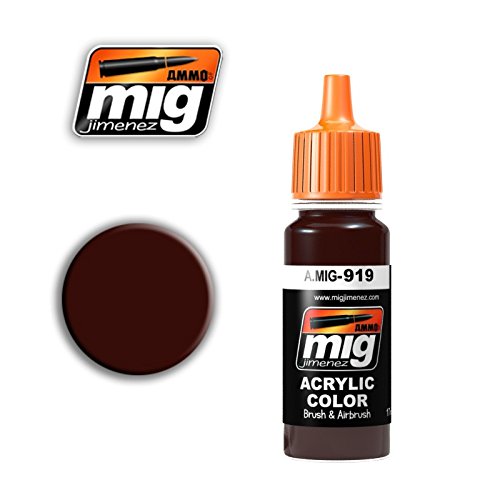 Ammo of Mig Jimenez Acrylic Color RED PRIMER DARK BASE 17ml #0919