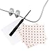 TEQIN Full-Featured Children Ultimate Bedwetting Alarm Moisture Sensor with Sound and Vibration for Kids Boys Girls Potty Trainning