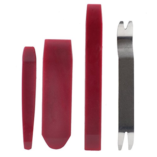 Click Here to See More Images Shintop Auto Car Trim Removal Tool-auto Car Body Door Clip Audio Cd DVD GPS Panel Trim Dash Removal Installer Pry Tool (4pcs)