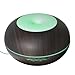 Aroma Diffuser,EIVOTOR Essential Oil Diffuser,300ml Wood Grain Aromatherapy Ultrasonic Cool Mist Humidifier with 4 Time Setting Modes, 7 Color Changing Lights Waterless Auto off Air Purifiers Black