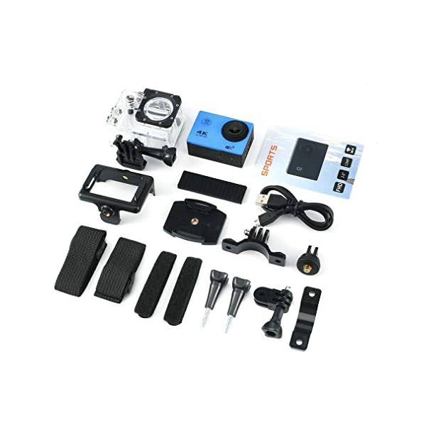 BlackEdragon 4K Action Camera 16MP Vision 3 Underwater Waterproof Camera Wide Angle WiFi Sports Cam with Mounting…