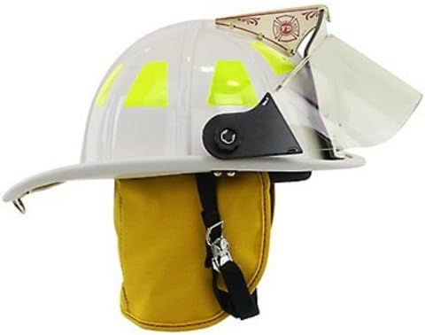 Cairns 1010FSW Traditional Composite Fire Helmet, White, Standard