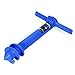 JGR Copa Beach Umbrella Anchor Sand Auger and Fishing Pole Sand Anchor (Blue)