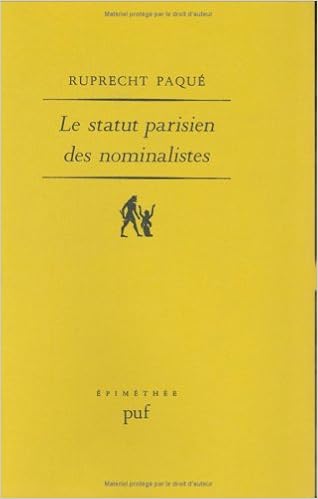Amazon Fr Le Statut Parisien Des Nominalistes Ruprecht Paque Livres Amazon Fr Le Statut Parisien Des Nominalistes Ruprecht Paque Livres