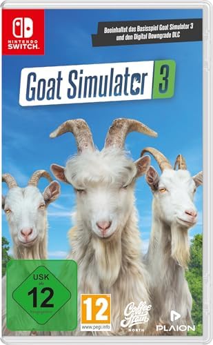Goat Simulator3 ゴートシミュレーター3 Switch版 Amazon.com: Goat Simulator 3 - Nintendo Switch : Plaion: Video Games