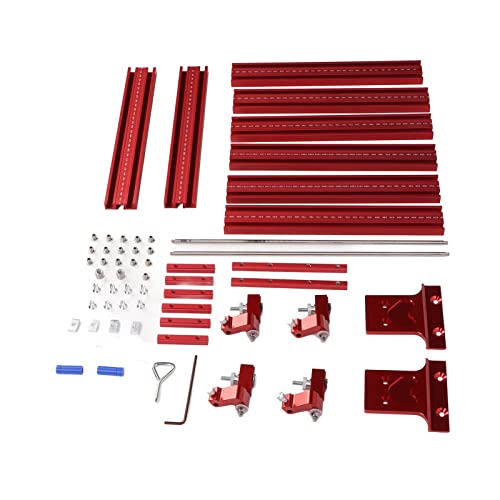 Saw Guide Rail, Aluminium Alloy Saw Guide Rail, Track Parallel Universal Tool Set Kit for Woodworking
