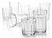 Arc International Luminarc Working Glass 16-Piece Drinkware Set, 8 each Cooler 21 oz. and DOF 14oz
