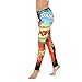 Alexandra Collection Womens Pop Art Printed Athletic Workout Leggings