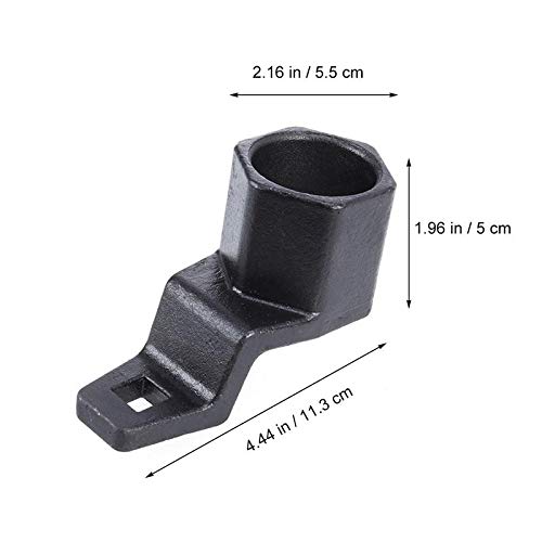 ETbotu 50MM Hex Crankshaft Crank Pulley Holding Wrench Socket Tool for Vehicle Car Honda Acura Civic
