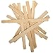 9 Inch Paint Sticks, Box of 100 Hardwood Paint Stirrers, Wood Mixing Paddles for Epoxy or Resin, Garden or Library Markers by Woodpeckers