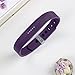 LEEFOX Band for Fitbit Flex 2, Adjustable Fit Bit Flex 2 Accessory Silicon Replacement Wristband w/Fastener Clasp Fitness Strap for Original Flex 2, Purple, Small(Psalm 23-3)