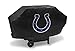 Rico Industries NFL Indianapolis Colts Black Deluxe Grill Cover Deluxe Vinyl Grill Cover - 68