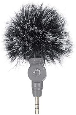 Flycoo2 Microphone Windscreen Furry Sponge Cover for Saramonic SR-XM1 Mic