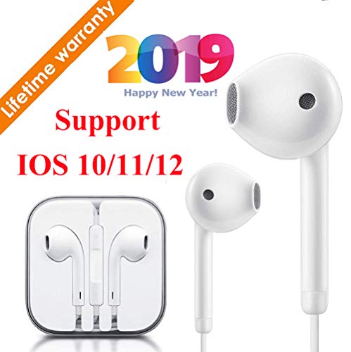 Lighting Connector Earbuds Earphone Wired Headphones with Volume and Mic Control,Noise Isolation,Compatible with iPhone 11 Pro Max/Xs Max/XR/X/7/8 Plus Plug and Play Marine GPS Chartplotters
