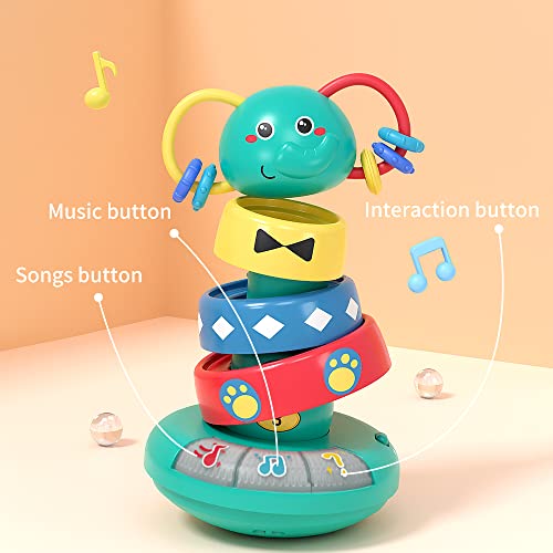 Amy&Benton Stacking Ring Baby Toys Baby Stacking Toys Musical Stacking