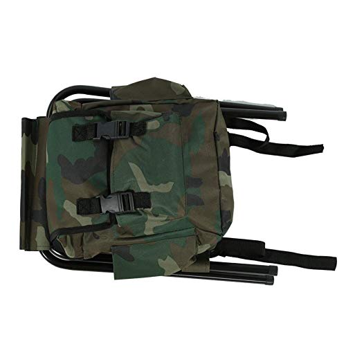 BLLBOO Angelsitz - Klappbarer Camping-Angelhocker im Freien Bequemer Tragesitz mit Aufbewahrungstasche – Bild 3