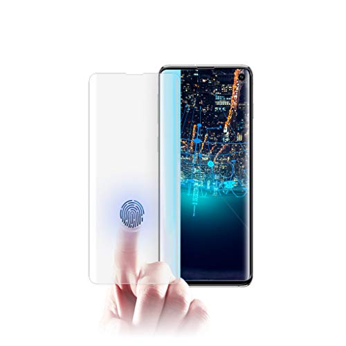 Bokoo Full Coverage UV Tempered Glass Screen Protector for Samsung Galaxy S10 6.1 inch