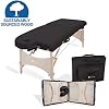 EARTHLITE Portable Massage Table HARMONY DX – Foldable Physiotherapy/Treatment/Stretching Table, Eco-Friendly Design…