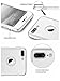 Veno 5.5sliver 360 Degree All-Around Full Body Ultra-Thin Fit Case Cover with Tempered Glass Screen Protector, Ultra-Slim, Light-Weight, Hard Snap-On for Apple iPhone 7 Plus - Silver