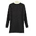 Orangeskycn Knitted Sweater Women Long Sleeve Knitted Cardigan Loose Sweater Outwear Jacket Coat (L, Black)