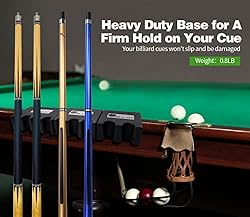 LFSEMINI Pool Cue Holder, 2/3/4-Cue Portable Pool