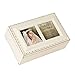 Cottage Garden First Communion Girl Inspirational Ivory Petite Music Box Plays Ave Maria