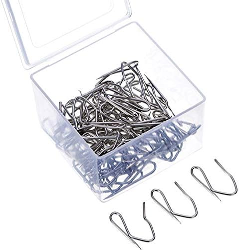 Vokmon 20pcs Gancho de la Cortina Anillos de Cortina de Metal Que