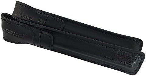 Soft Genuine Single Pen Holder Slip Case. Cow Jerico Handmade Top Quality. Black