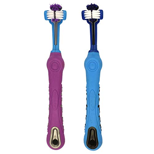 RosyLife Pet Dog Soft Toothbrush Dog Toothbrush Finger Toothbrush pet Toothbrush Small to Large Dogs (6 pcs) - Thumbnail 2