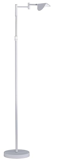 Trio Leuchten LED Stehleuchte Tento 475190131, Metall, Weiß matt, 8.5 Watt, 4 fach Touch Dimmer